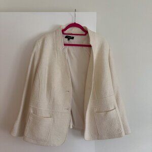 Cream Talbots Jacket
